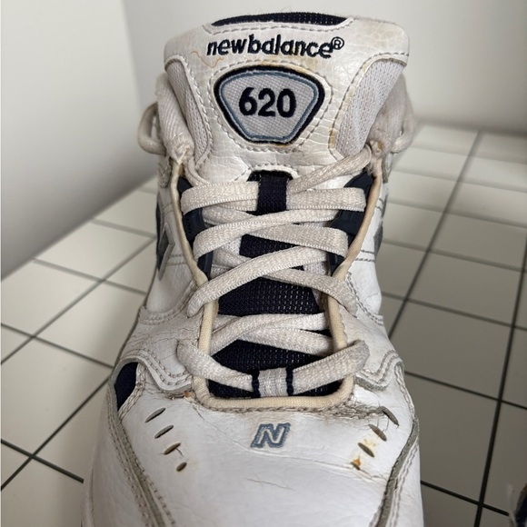 Vintage New Balance 620 Shoes 25.5cm EU 40 US8.5
Women’s white blue - Picture 3 of 10